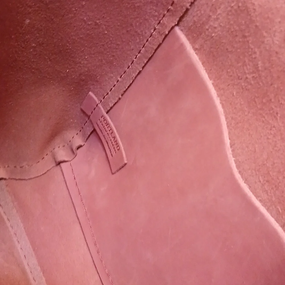 Portland Leather Juliette Bag In Foxglove Color Like New! Lovely! - Picture 10 of 11